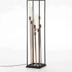 Thai Natura Lampadaires Lampadaire Noir H129 8 Thai Natura Lampadaires Lampadaire Noir H129 -Lampadaires || Lustres || Guirlandes et décorations lumineuses Soldes lampadaire noir h129 2