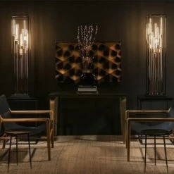 Thai Natura Lampadaires Lampadaire Noir H129 9 Thai Natura Lampadaires Lampadaire Noir H129 -Lampadaires || Lustres || Guirlandes et décorations lumineuses Soldes lampadaire noir h129 3