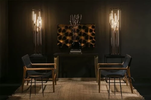 Thai Natura Lampadaires Lampadaire Noir H129 6 Thai Natura Lampadaires Lampadaire Noir H129 – Image 4