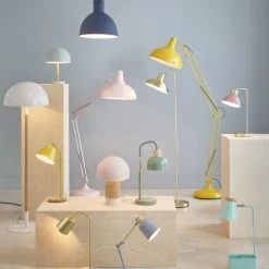 Maisons Du Monde Lampadaires Enfant Lampadaire Orientable En Métal Jaune -Lampadaires || Lustres || Guirlandes et décorations lumineuses Soldes lampadaire orientable en metal jaune 1000 10 8 134939 18