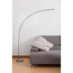 ATHM DESIGN Lampadaires Lampadaire Pied Métal Gris -Lampadaires || Lustres || Guirlandes et décorations lumineuses Soldes lampadaire pied metal gris 2