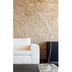 ATHM DESIGN Lampadaires Lampadaire Pied Métal Gris -Lampadaires || Lustres || Guirlandes et décorations lumineuses Soldes lampadaire pied metal gris 4