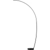 ATHM DESIGN Lampadaires Lampadaire Pied Métal Noir -Lampadaires || Lustres || Guirlandes et décorations lumineuses Soldes lampadaire pied metal noir
