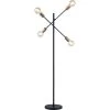 ATHM DESIGN Lampadaires Lampadaire Pied Métal Noir 2 ATHM DESIGN Lampadaires Lampadaire Pied Métal Noir -Lampadaires || Lustres || Guirlandes et décorations lumineuses Soldes lampadaire pied metal noir 2