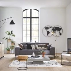 Maisons Du Monde Lampadaires Lampadaire Réglable En Métal Doré Mat H140 -Lampadaires || Lustres || Guirlandes et décorations lumineuses Soldes lampadaire reglable en metal dore mat h140 1000 15 17 210798 3