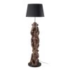 Maisons Du Monde Lampadaires Lampadaire Singe Et Abat-jour Noir H156 -Lampadaires || Lustres || Guirlandes et décorations lumineuses Soldes lampadaire singe et abat jour noir h156 1000 15 27 177393 1