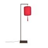 Dutchbone Lampadaires Lampadaire Style Lanterne Japonaise Rouge