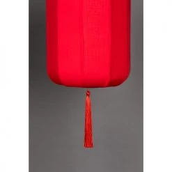 Dutchbone Lampadaires Lampadaire Style Lanterne Japonaise Rouge -Lampadaires || Lustres || Guirlandes et décorations lumineuses Soldes lampadaire style lanterne japonaise rouge 5