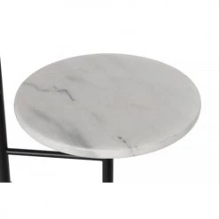 Wadiga Lampadaires Lampadaire Table En Métal Noir Et Doré Et Marbre 60x60x160cm -Lampadaires || Lustres || Guirlandes et décorations lumineuses Soldes lampadaire table en metal noir et dore et marbre 60x60x160cm 1