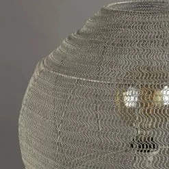 Dutchbone Lampadaires Lampadaire Trépied Avec Abat-jour En Métal Gris -Lampadaires || Lustres || Guirlandes et décorations lumineuses Soldes lampadaire trepied avec abat jour en metal gris 4