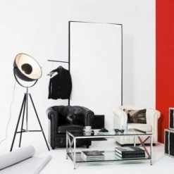 Maisons Du Monde Lampadaires Lampadaire Trépied En Métal Noir H 145 Cm -Lampadaires || Lustres || Guirlandes et décorations lumineuses Soldes lampadaire trepied en metal noir h 145 cm 1000 12 26 117040 17