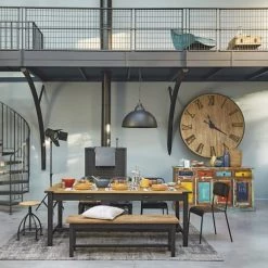 Maisons Du Monde Lampadaires Lampadaire Trépied En Métal Noir H180 -Lampadaires || Lustres || Guirlandes et décorations lumineuses Soldes lampadaire trepied en metal noir h180 1000 8 32 165180 13