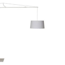 Frau Maier Lampadaires Lampadaire Variateur D'intensité Blanc H220cm -Lampadaires || Lustres || Guirlandes et décorations lumineuses Soldes lampadaire variateur d intensite blanc h220cm 3
