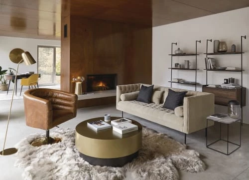 Maisons Du Monde Lampadaires Lampadaire Vintage En Métal Doré H140 7 Maisons Du Monde Lampadaires Lampadaire Vintage En Métal Doré H140 – Image 5