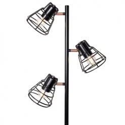 Lo Select Lampadaires Lampadairemetal Noir E14 -Lampadaires || Lustres || Guirlandes et décorations lumineuses Soldes lampadairemetal noir e14 2