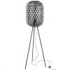 Meubles & Design Lampadaires Lampe Trépieds Style Ethnique Bambou -Lampadaires || Lustres || Guirlandes et décorations lumineuses Soldes lampe trepieds style ethnique bambou