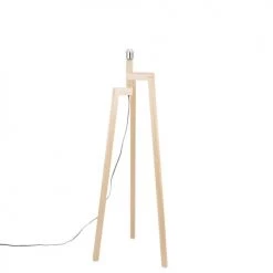 Maisons Du Monde Lampadaires Pied De Lampadaire En Hévéa Clair H132 -Lampadaires || Lustres || Guirlandes et décorations lumineuses Soldes pied de lampadaire en hevea clair h132 1000 1 36 197779 1