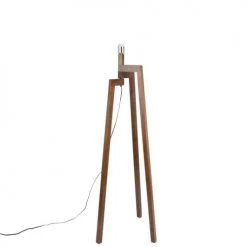 Maisons Du Monde Lampadaires Pied De Lampadaire En Hévéa Foncé H132 -Lampadaires || Lustres || Guirlandes et décorations lumineuses Soldes pied de lampadaire en hevea fonce h132 1000 2 37 197780 1